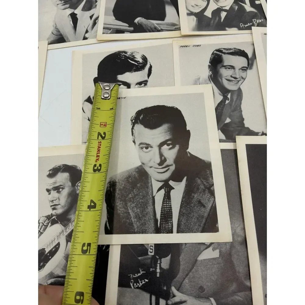 Vintage Arcade Card Lot – 22 Golden Age Singers & Musical Stars